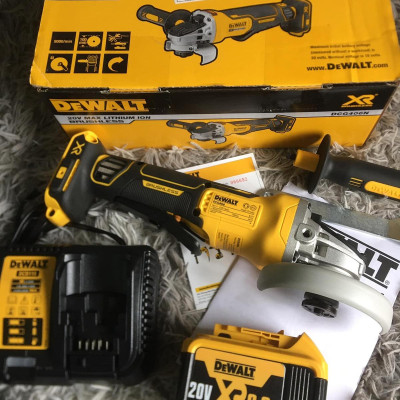 MÁY MÀI PIN CẦM TAY 800W 20V/BL DEWALT DCG406M2- HÀNG CHÍNH HÃNG