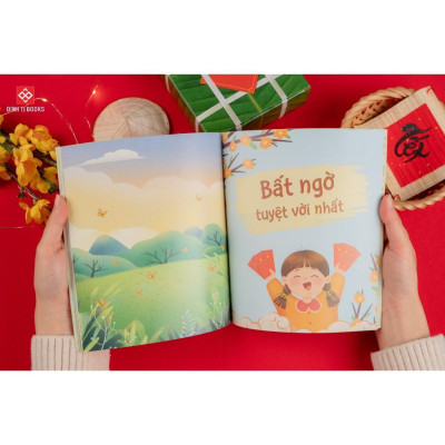 Sách - Đọc sách ngày xuân, Quây quần đón Tết - Cho trẻ 3 - 9 tuổi - Chọn Lẻ 3 Chủ Đề - Đinh Tị Books