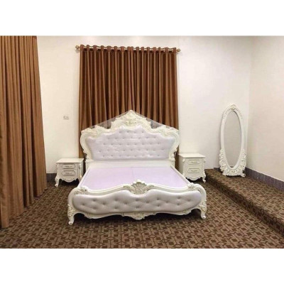 combo bộ giường tủ tân cổ điển 06
