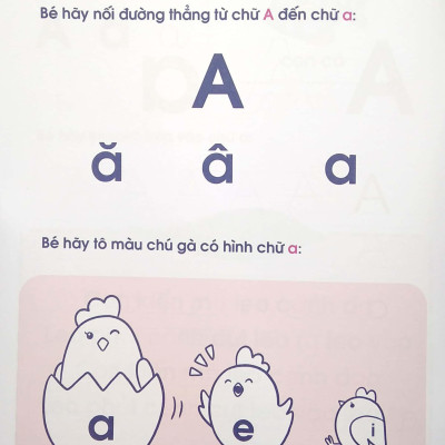 Vở Nhận Biết Và Tập Viết ABC Qua Các Trò Chơi Trí Tuệ - Tập 1 (2021)