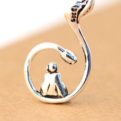 Combo 2 cái charm bạc mặt dây chuyền hình phật ngồi cuốn sen treo - Ngọc Quý gemstones