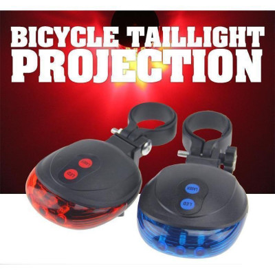 Đèn Chiếu Hậu Cảnh BÁo Gắn Sau Xe Đạp