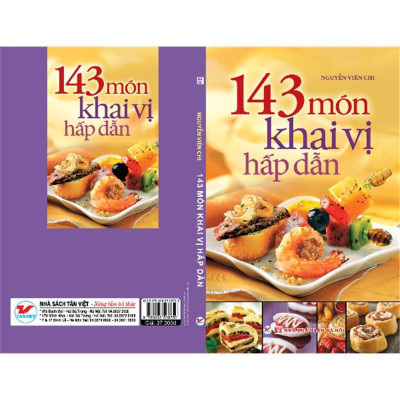 Sách - 143 Món Khai Vị Hấp Dẫn - Tân Việt Books