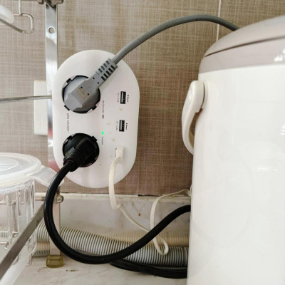 Ổ Cắm Điện Thông Minh 2 Ổ Cắm AC - Pisen EU23