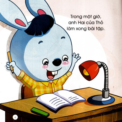 Thỏ Thông Minh Và Giờ Phút Giây -Song Ngữ Việt - Anh