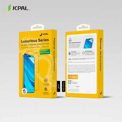 Miếng Dán Kính Cường Lực Cho iPhone 16 Pro Max/ 16 Pro/ 16 Plus/ 16, JCPAL Preserver, chính hãng Canada_ Hàng chính hãng
