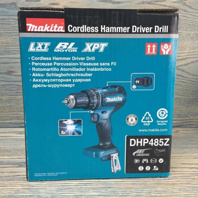 MÁY KHOAN BÚA VẶN VÍT DÙNG PIN 18V 50N.M (KHÔNG KÈM PIN VÀ ĐẾ SẠC) MAKITA DHP485Z - HÀNG CHÍNH HÃNG