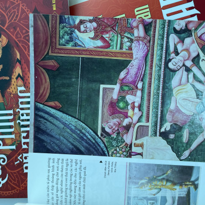 Combo 4c tg Huỳnh Thanh Bình: Quy pháp đồ tượng- Hundu và Phật giáo Ấn Độ, Tranh tường Khmer Nam Bộ, Biểu tượng thần thoại về Chư thiên & linh vật Phật Giáo và Tranh dân gian Nam Bộ (có ký tặng của tác giả)