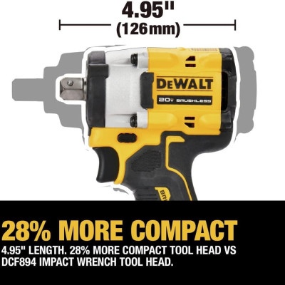 MÁY SIẾT BULONG CẦM TAY 20V DEWALT DCF922N-B1 - HÀNG CHÍNH HÃNG