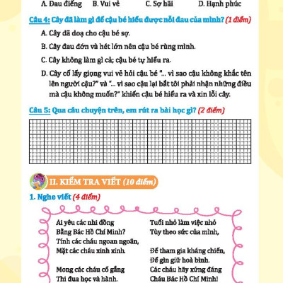 Bộ Đề Kiểm Tra Tiếng Việt Lớp 2 - Tập 2 (Kết Nối)