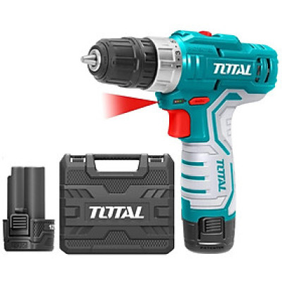 MÁY KHOAN DÙNG PIN 12V (0.8-10MM) (02 PIN VÀ 01 SẠC) TOTAL TDLI1232 - HÀNG CHÍNH HÃNG