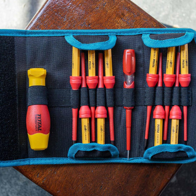 BỘ VÍT CÁCH ĐIỆN 12 MÓN TOTAL THKISD1201 - HÀNG CHÍNH HÃNG
