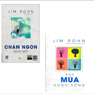 Bộ Sách Jim Rohn: Bốn Mùa Cuộc Sống - Châm Ngôn Ngày Mới (Tái Bản)