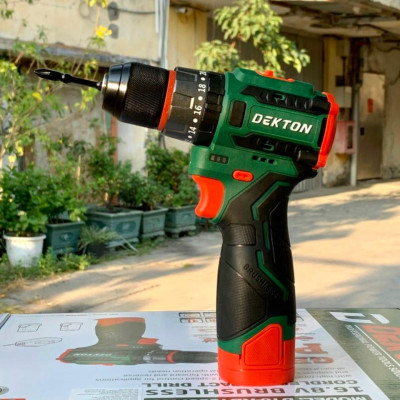 MÁY KHOAN ĐỘNG LỰC DÙNG PIN 16.8V DEKTON D16-KB1055PRO - HÀNG CHÍNH HÃNG