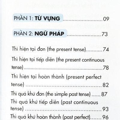 Sổ Tay Kiến Thức Tiếng Anh Trung Học Cơ Sở