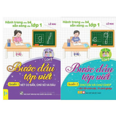 Bước đầu tập viết - quyển 2 chữ cái và chữ ghép