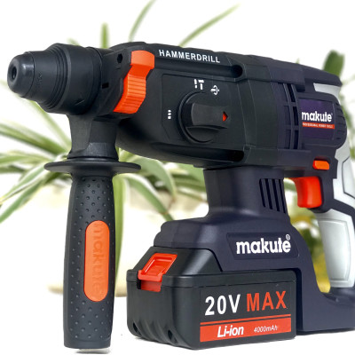 Máy khoan pin 3 chức năng 20V MAKUTE CH001 (1 PIN 20V, 1 SẠC 20V)- Hàng chính hãng
