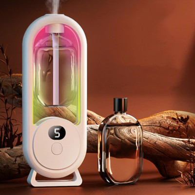 Bộ Máy Xịt Thơm Phòng Tự Động 5 Chế Độ (Gồm Máy & 01 Lõi Tinh Dầu) Máy Khuyếch Tán Tinh Dầu Decor Phòng Ngủ 