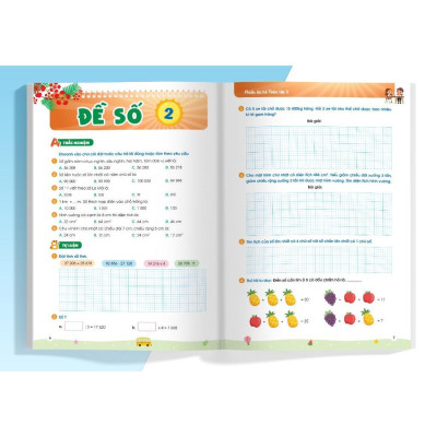 Sách - Phiếu Ôn Hè Toán Lớp 3 - Megabook