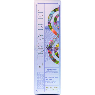 Tẩy tế bào chết dành cho da mặt Dermarium Tricky Duet 2% Salicylic Acid (55ml/150ml) - Hàng chính hãng