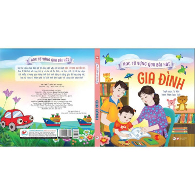 Sách - Học Từ Vựng Qua Bài Hát - Gia Đình - Tân Việt Books