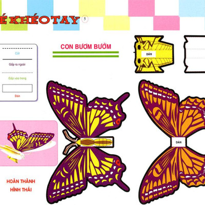 Cắt Và Dán  Hình 3D - Bé Khéo Tay - Đại Bản Doanh Vui Vẻ