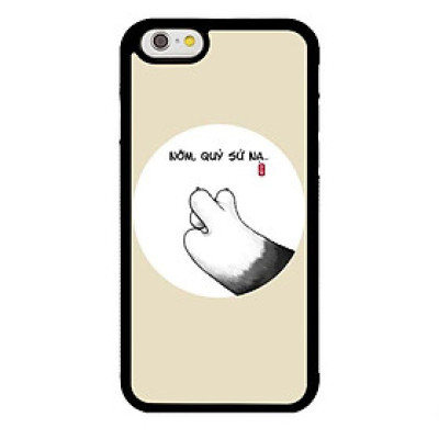 Ốp lưng dành cho Iphone 6 Đồ Quỹ hà - Hàng Chính Hãng