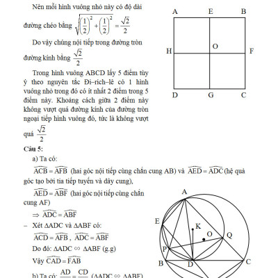 Siêu Tư Duy Luyện Đề Chuẩn Bị Kỳ Thi Học Sinh Giỏi Toán 9 - KV