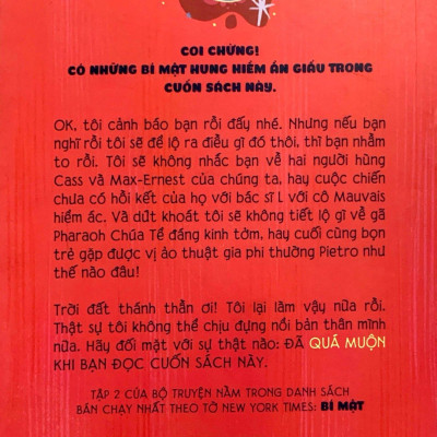 Đã Quá Muộn Khi Bạn Đọc Cuốn Sách Này (Bí Mật - Tập 2)