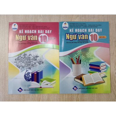 Sách - Combo Kế hoạch bài dạy Ngữ Văn 10 - Tập 1 + 2 (Cánh diều)