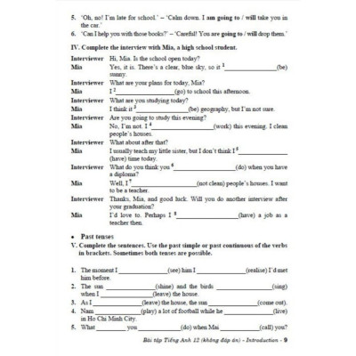 Bài Tập Tiếng Anh Lớp 12 ( Theo chương trình GDPT Mới - Chân Trời Sáng Tạo -Tặng File Đáp Án) (HA-MK1)