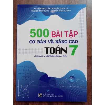 Sách - 500 bài tập cơ bản và nâng cao toán 7