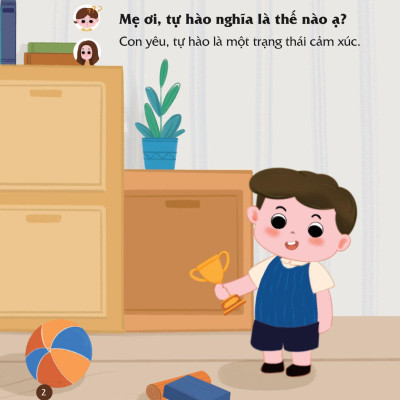Sách Cùng Con Nuôi Dưỡng Cảm Xúc Tích Cực - Con Rất Tự Hào