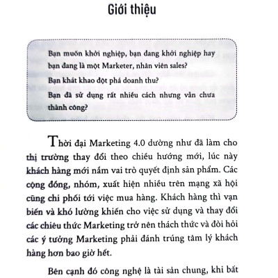 101 Ý Tưởng Marketing Trong Bán Hàng