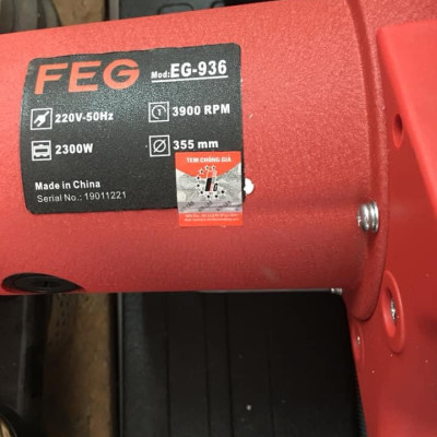 MÁY CẮT SẮT 2300W 155MM FEG 936 - HÀNG CHÍNH HÃNG