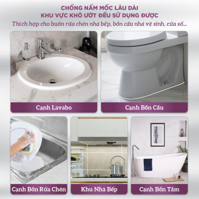 Combo Keo Chà Ron Qilisa và Súng Bơm Keo Chà Ron Loại Thường - Giải Pháp Tối Ưu Cho Mọi Công Trình
