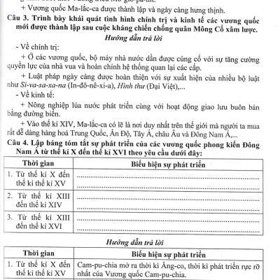 Sách tham khảo- Trả Lời Câu Hỏi Lịch Sử 7 - Tự Luận & Trắc Nghiệm (Dùng Kèm SGK Kết Nối Tri Thức Với Cuộc Sống)_HA