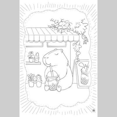 Bé Tô Màu Capybara - Bộ Trưởng Bộ Ngoại Giao