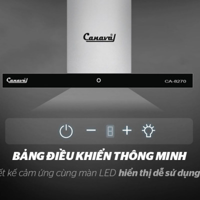 Máy hút mùi hình chữ T CANAVAL CA8270 - Hàng nhập khẩu