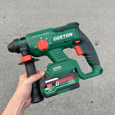 COMBO Máy khoan bê tông pin 21V Dekton M21-RH2603CP KÈM PIN M21-B6A8C VÀ SẠC M21-S25A TẶNG 1 PIN M21-B3000 - KM_T8 -HÀNG CHÍNH HÃNG