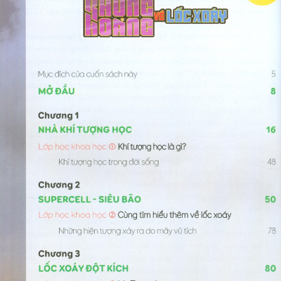 Truyện Tranh Tri Thức Khoa Học - KHỦNG HOẢNG VỀ LỐC XOÁY (Bản in màu)
