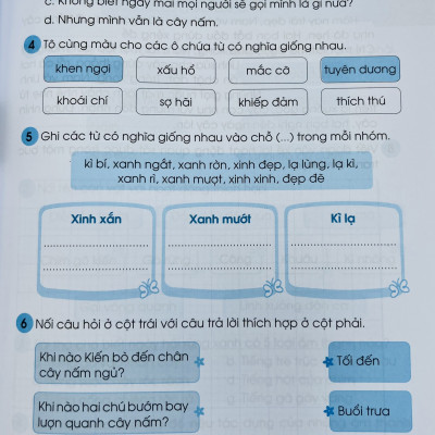 Sách - Vở bài tập - Thực hành Tiếng Việt lớp 3 tập 1+2 (Kết nối tri thức với cuộc sống)