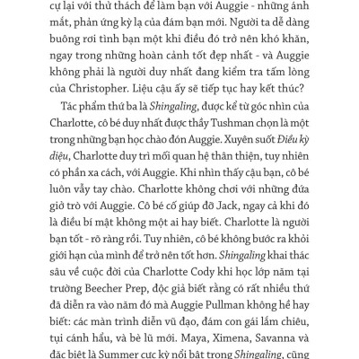 Auggie & Tôi: Ba Câu Chuyện Về Điều Kỳ Diệu