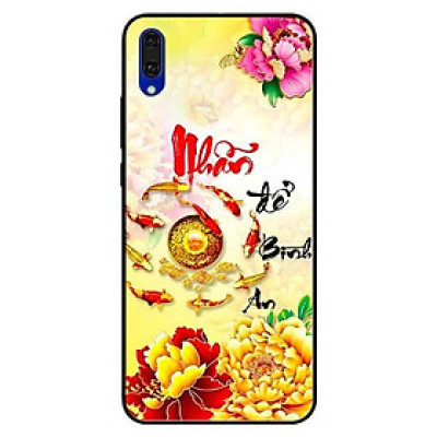 Ốp lưng dành cho Huawei Y7 Pro - mẫu Thư Pháp Nhẫn Bình An