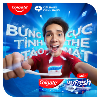 Bộ 3 kem đánh răng Maxfresh Bạc hà 180g