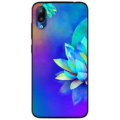 Ốp lưng dành cho Vsmart Star mẫu Sen Xanh Tím