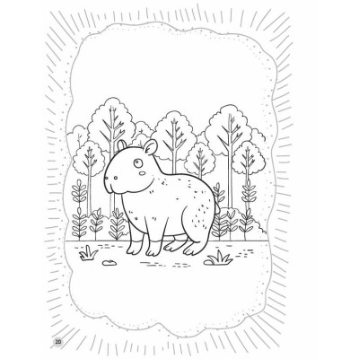 Sách - Bé Tô Màu Capybara - Bộ Trưởng Bộ Ngoại Giao - Giáng Sinh Diệu Kỳ - Tặng Kèm Sticker - Việt Thư