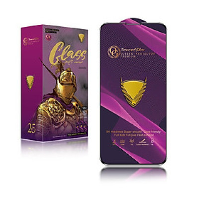 Dán kính cường cho SamSung Galaxy M55 5G OG tím lực full tràn màn hình, chống vỡ, chống trầy xước, vát cạnh - Hàng nhập khẩu