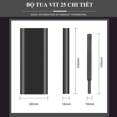 Bộ tô vít đa năng điện ABG 24 đầu tuốc nơ vít nhỏ có từ dùng sửa chữa