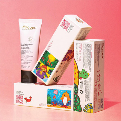 Sáp dưỡng ẩm đa năng sen Hậu Giang Cocoon Lotus multi-purpose balm - Hàng chính hãng